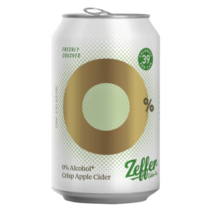 Zeffer Zero Crisp Apple Cider 330ml - Can