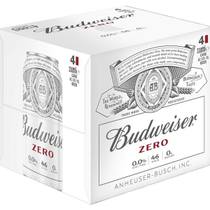 Budweiser Zero 330ml 4-Pack